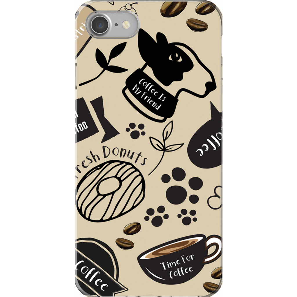 Caffeinated Canine Phone Cases