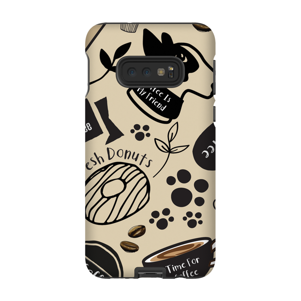 Caffeinated Canine Phone Cases