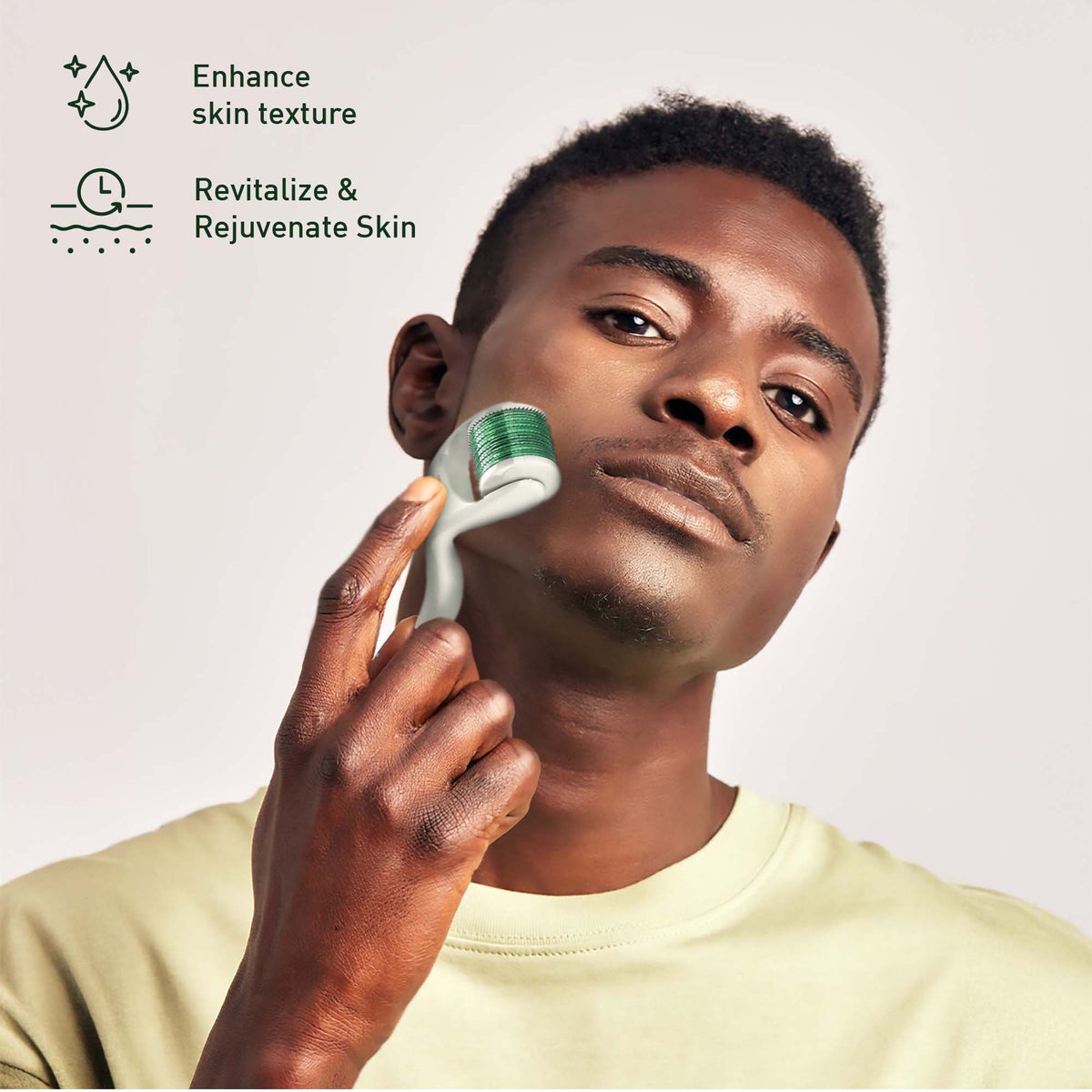 Pursonic Skin Renewal Bundle – Micro Needle Roller & 7-Day Hyaluronic Acid Serum Set