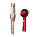 LED Scalp Therapy Brush + Professional Automatic Curling Iron