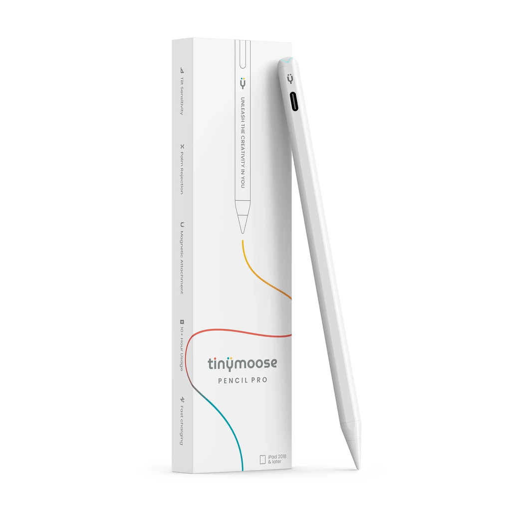 Pencil Pro - iPad Pen With USB-C Charging | Pearl White