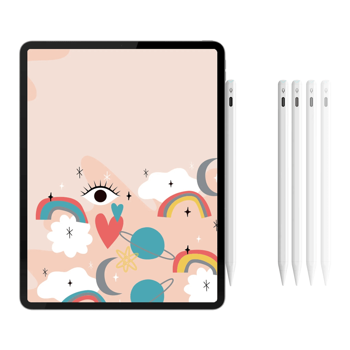 Pencil Pro - iPad Pen With USB-C Charging | Pearl White