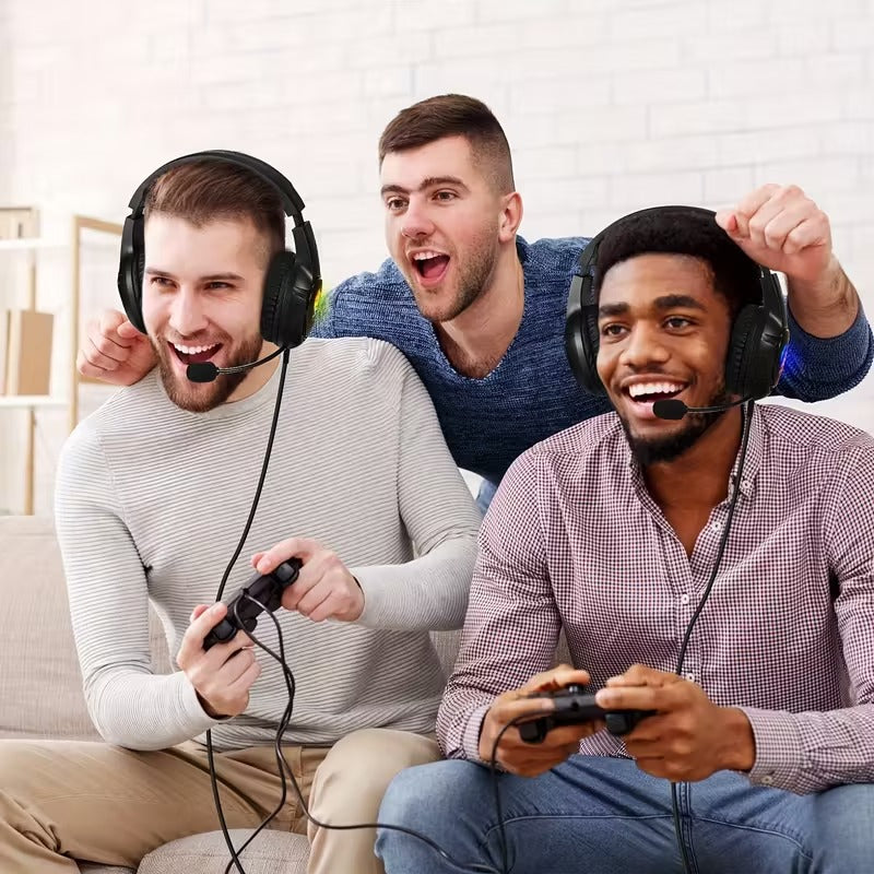 S20 Gaming Headset 50mm LED Mic
