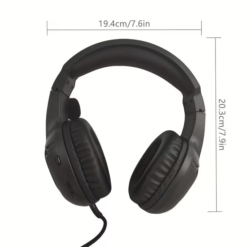 S20 Gaming Headset 50mm LED Mic